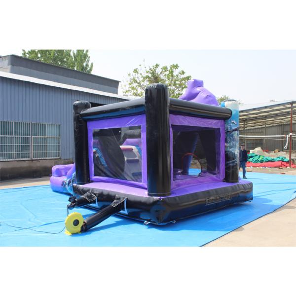Custom Logo Printed Bounce House Commercial Inflatable Air Bouncer for 8-13 Years Old
