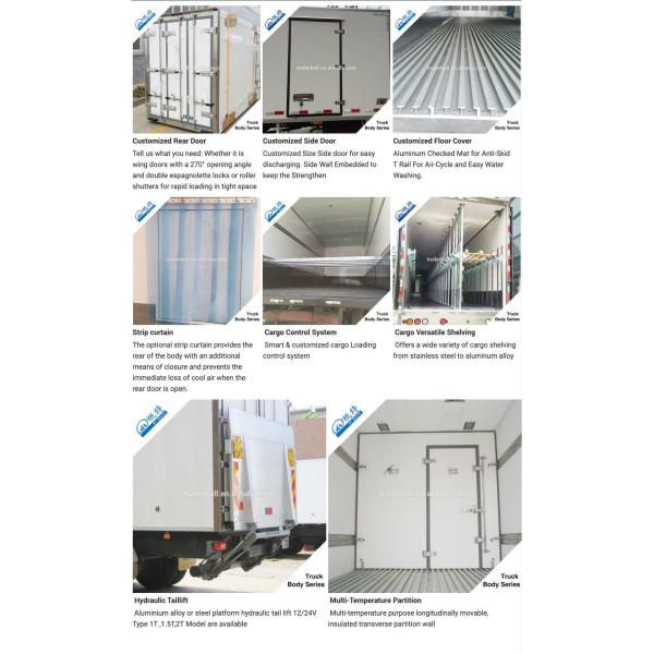 40FT 2 Axles Light Weight FRP Coatinginsulation Box Truck Semi Trailer for Dry Freight Temperature Control Cargos