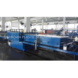 Single Screw Roof Tile Production Machines , PP Roof Tile Forming Machine