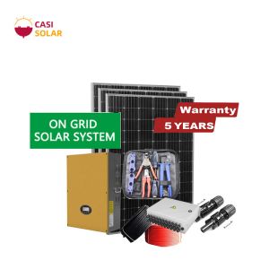 Rooftop 250KW Home Solar Generator Systems 400V Monocrystalline Solar Panel