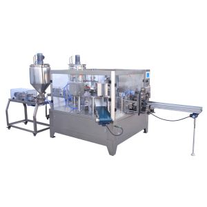 Wholesale Full Automatic Rotary Pouch Packing Machine High Speed Doy Zip For Stand Up Bag from china suppliers