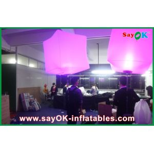 Advertising LED Inflatable Backpack Ball With Logo Printing