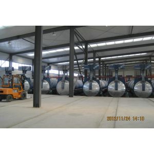 Saturated Steam AAC Chemical Autoclave / AAC Block Machine , High Temperature