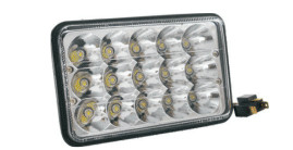 Quality 45w LED Square Fog Light  with Flood /Spot /combo Beam, 5 inch LED Vehicle work light with Epistar Chip for sale