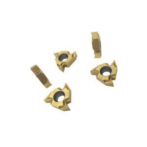 Tungsten Carbide Threading Inserts 16IRAG55 PVD Coating For Steel