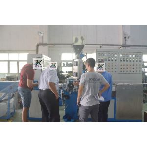 70+35 PVC Insulated Wire Extrusion Machine , Cable Making Machine