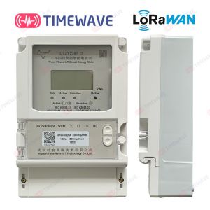 IoT 3 Phase Electricity Meter LoRaWAN With Real Time Data Analysis And