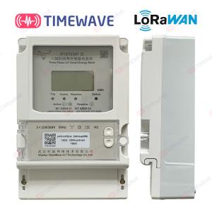 China IoT 3 Phase Electricity Meter LoRaWAN With Real Time Data Analysis And Visualization on sale