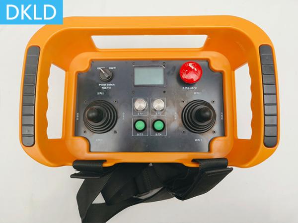 Quality Overload Collection And 1-Channel Switch Signal Collection Feedback Mode Dual Joystick Four Mechanism Five Speed Crane Wireless Remote Control for sale
