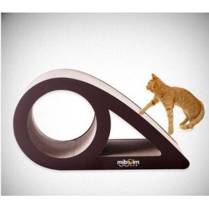 Wholesale 100% Harmless Cat Cardboard Scratcher Abrasion Resistance With Activity Tunnel from china suppliers