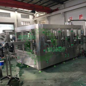 Cap Sterilization Washing Tunnel Buff Tank 24-24-8 Juice Bottling Line