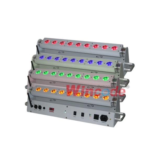 Six In One Battery Powered Stage Lights 9×18W LED Wall Washer With Wireless Battery