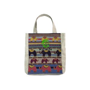 Standard Size Cotton Canvas Shopping Bags Tote Style Customized Design