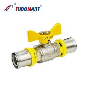 Wholesale Easy Installation 12mm 16mm 25mm 32mm AS4174 Gas System Water Supply Brass Pipe Fitting TH Type Gas Press Plumbing Fitting from china suppliers