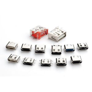 usb 3.1 type c connector 16pin Sinking 1.6mm SMT Female USB Port 16PIn C-Type