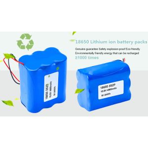Oem 3S2P 4S2P 2P3S 5S2P 8S2P 12S2P 18650 10S2P 36V 4400Mah Lithium Ion Battery