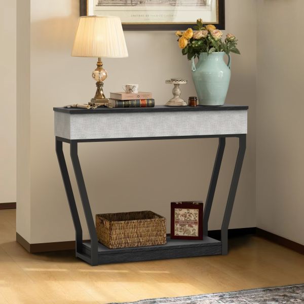 Stable Entrance Cabinet speaker rectangular Hall Entrance Shoe Rack Modern table speaker with bluetooth and wireless charging for door gate