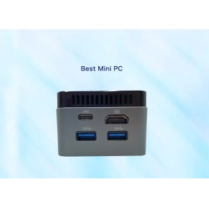 Super Intel Celeron Mini PC N4100 4K HDMI Onboard Type-C 12V2A Adapter