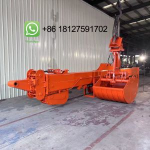 30T Excavator Long Reach Telescopic Arm With Strength Plate