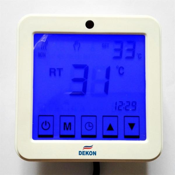 Touch Screen Thermostat for gas boilers Weekly Programmable Thermoregulator TH-503