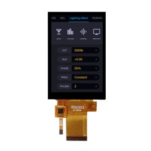 High Brightness 3.5 Inch PCAP TFT Display MCU And SPI Interface 12 O'clock