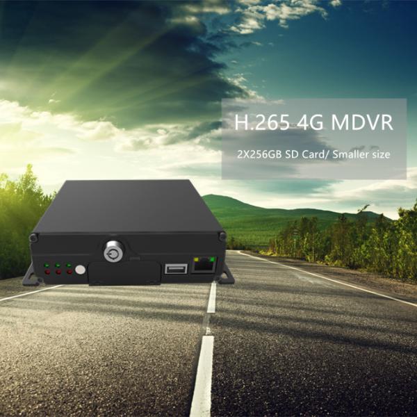 4CH 4 Camera Car DVR With AL Function