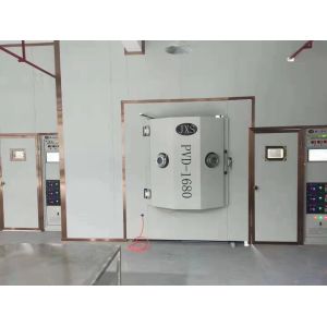 Silver Spray Metallizing Machine / Professional Automatic PVD Coating Machine