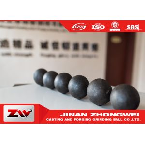 China Cast HRC55 Forged Steel Grinding Balls For Copper And Gold Mining on sale