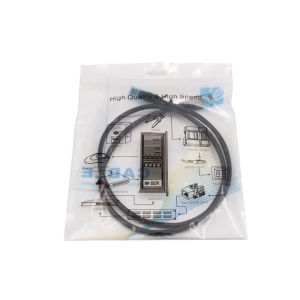 RJ45 Cat5e UTP Patch Cord PVC Sheath Black Jump Cable For Computers