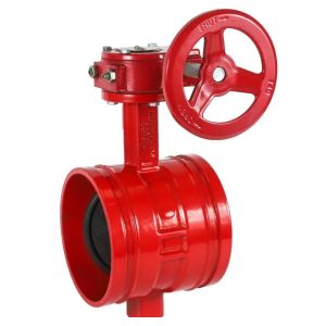 Wholesale ANSI Grooved End ductile iron butterfly valve from china suppliers