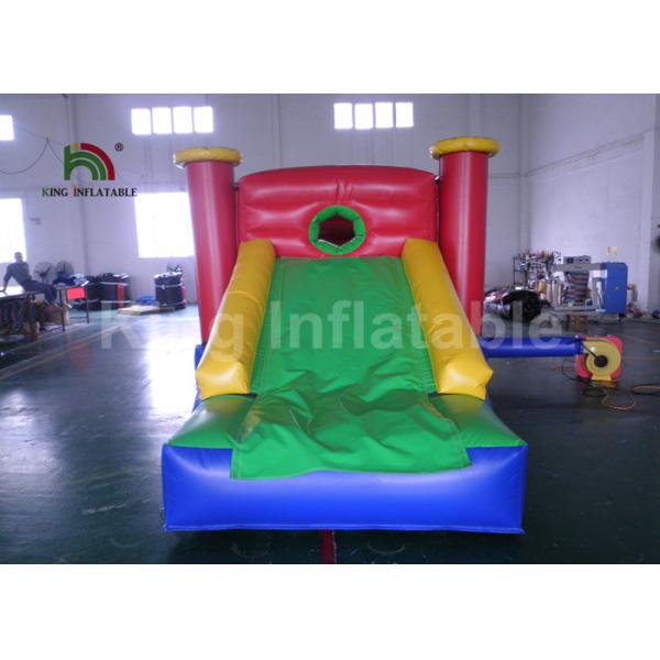 Home Children Jumping Bouncy Castles With Slide / Inflatable Air Bouncer