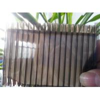 China Color Bronze 6mm / 8mm Double Wall Polycarbonate Greenhouse Panels Multi Purpose for sale