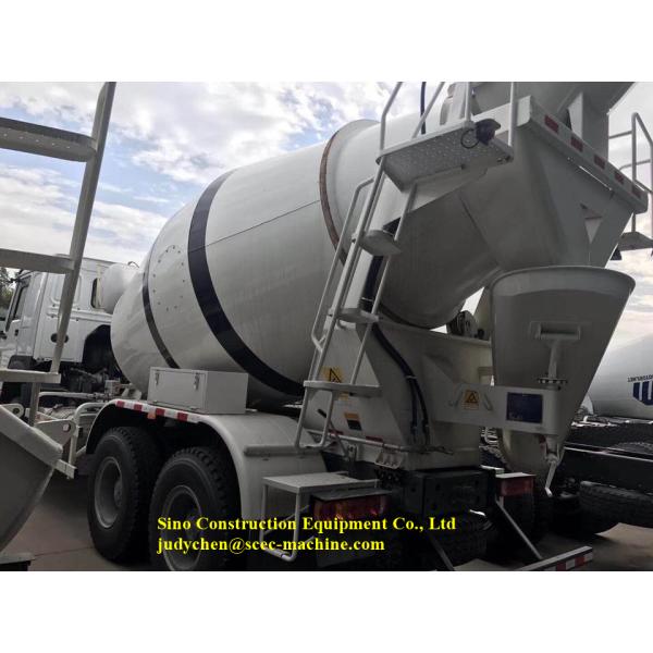 12m3 Mobile Cement Mixer Trucks Sinotruk Howo 6x4 With Left / Right Hand Drive