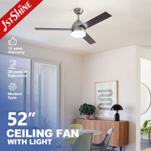 Wholesale 52 Inch AC100% Copper Motor Electric Ceiling Fan with Remote Control and 3 Plywood Blades from china suppliers