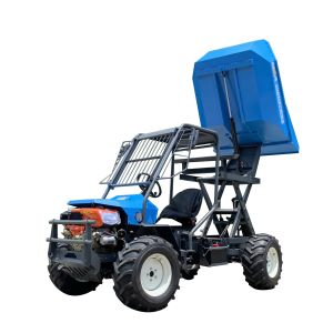 China Articulated Steering Palm Oil Tractor Mini Tractor 4x4 For Palm Oil Plantations on sale
