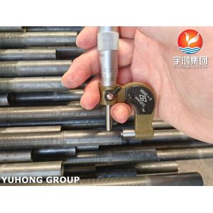 ASTM A333 Gr1 Seamless Carbon Alloy Low Fin Tubes For Air Coolers