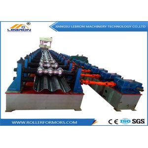 Blue color PLC control system 2018 new type Guardrail Roll Forming Machine made