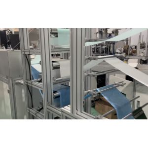 Cloth 3 Ply Mask Making Machine Fully Automatic Of Various Sizes And Shapes By