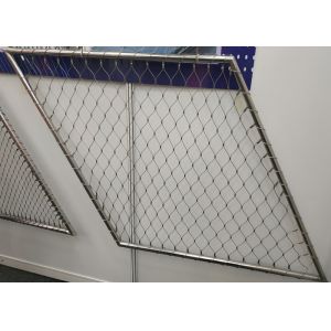 Sus 304 Sus 316 Ss Rope Mesh Balustrade Anti Corrosion