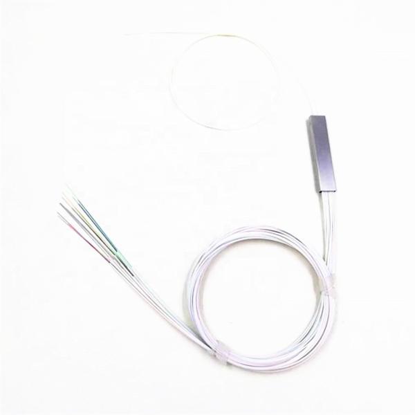 Quality 8 Color PLC Optical Splitter 1x16 Type With SC LC FC ST SC/APC LC/APC Connector for sale