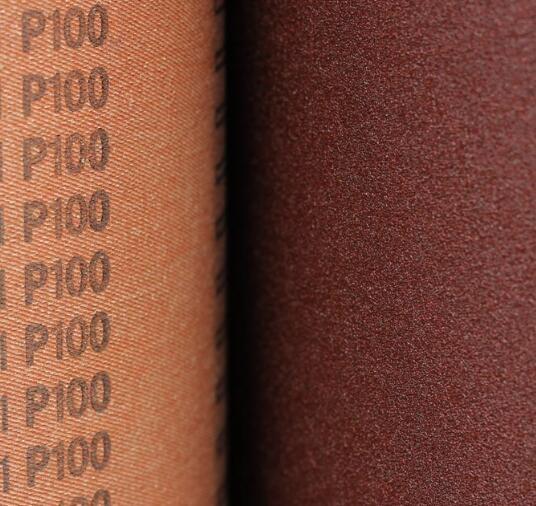 Aluminum oxide abrasive for making sanding belts Compact polyester abrasive cloth rolls for metal polishing