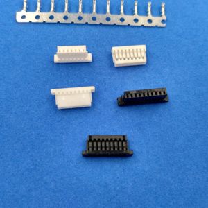 1.0mm Pitch PA66 Material Wire To Board Connector For JST SH Connector Crimp