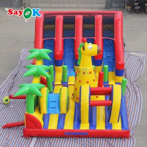 Commercial Giant Inflatable Outdoor Playground Park Inflatable Bouncer Castle
