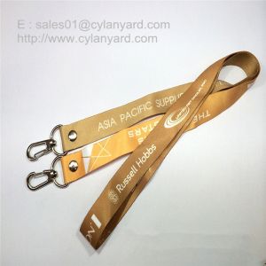 Riveted sublimation lanyards wholesaler, factory direct rivet sublimated print