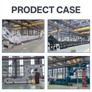 Durable and Easy Clean Adjustable Speed Chain Scraper Conveyor for Material