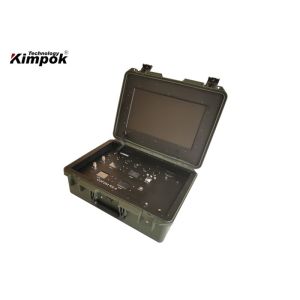 4 Channels COFDM Video Receiver With 17 Inch LCD Display Wireless OEM