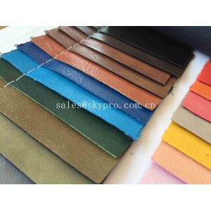Environmental Protection PU Synthetic Leather Embossed PU Imitation Sheep Shrunk