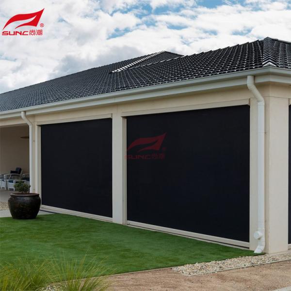 Quality Functional And Stylish Zip Track Blinds In Dark Grey White Or Custom Made Colour for sale