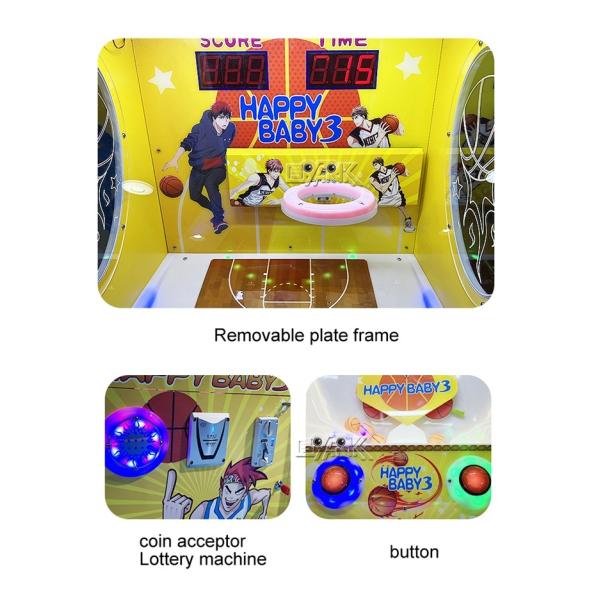 Happy Baby 3 Funny Carnival Arcade Lottery Game Machine Redemption 1 Player