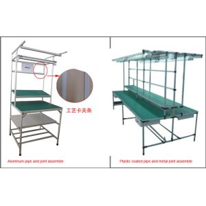 Wholesale Lean Pipe Rack Workstation Industrial Workbench from china suppliers
